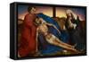 Pietà, 1436-1446-Rogier van der Weyden-Framed Stretched Canvas