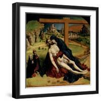 Pietà, 1465-1470-Fernando Gallego-Framed Giclee Print