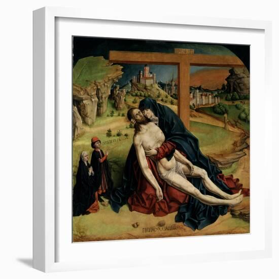 Pietà, 1465-1470-Fernando Gallego-Framed Giclee Print