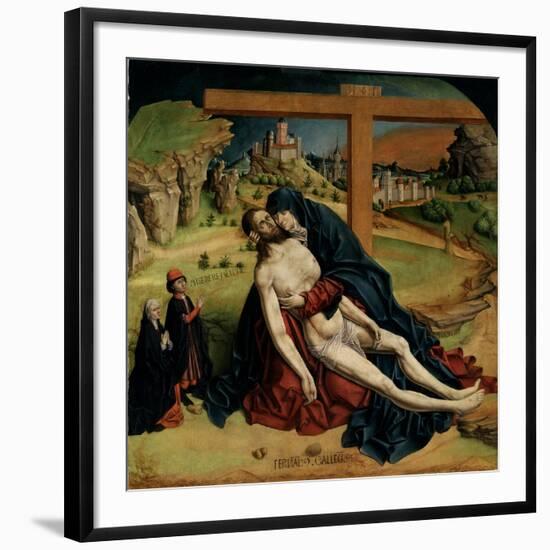 Pietà, 1465-1470-Fernando Gallego-Framed Giclee Print