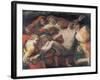 Pieta, 1530-35-Rosso Fiorentino (Battista di Jacopo)-Framed Giclee Print
