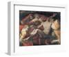 Pieta, 1530-35-Rosso Fiorentino (Battista di Jacopo)-Framed Giclee Print