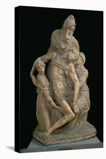 Pieta, 1553-Michelangelo Buonarroti-Stretched Canvas