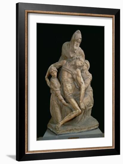 Pieta, 1553-Michelangelo Buonarroti-Framed Giclee Print