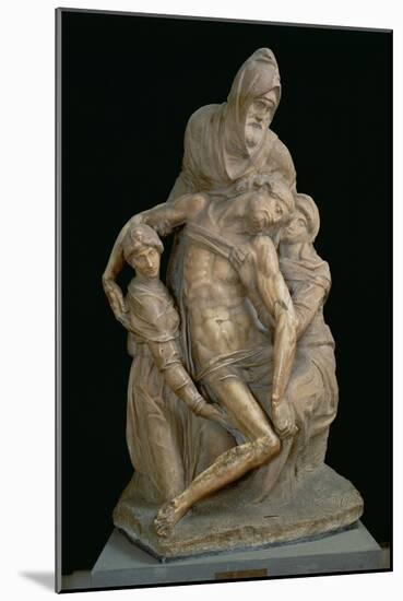 Pieta, 1553-Michelangelo Buonarroti-Mounted Giclee Print