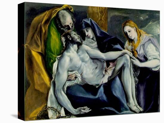 Pieta, 1587-97-El Greco-Stretched Canvas