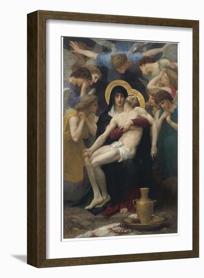 Pieta, 1876-William Adolphe Bouguereau-Framed Giclee Print