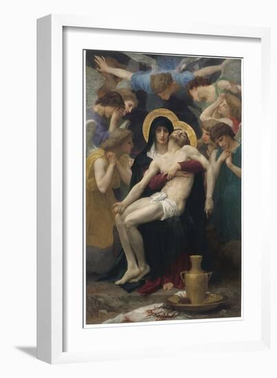 Pieta, 1876-William Adolphe Bouguereau-Framed Giclee Print