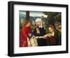 Pietà at the Foot of the Cross, Ca 1530-Ambrosius Benson-Framed Giclee Print