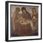 Pieta, by Bartolomeo Caporali (Ca 1420-Ca 1505), Italy, 15th Century-Bartolomeo Caporali-Framed Giclee Print