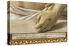 Pieta, C.1467-70 (Tempera on Panel) (Detail of 3704274)-Giovanni Bellini-Stretched Canvas