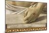 Pieta, C.1467-70 (Tempera on Panel) (Detail of 3704274)-Giovanni Bellini-Mounted Giclee Print