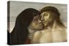 Pieta, C.1467-70 (Tempera on Panel) (Detail of 3704274)-Giovanni Bellini-Stretched Canvas