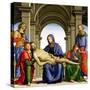 Pieta, c.1494-95-Pietro Perugino-Stretched Canvas