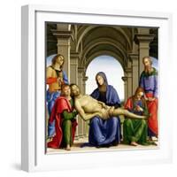 Pieta, c.1494-95-Pietro Perugino-Framed Giclee Print