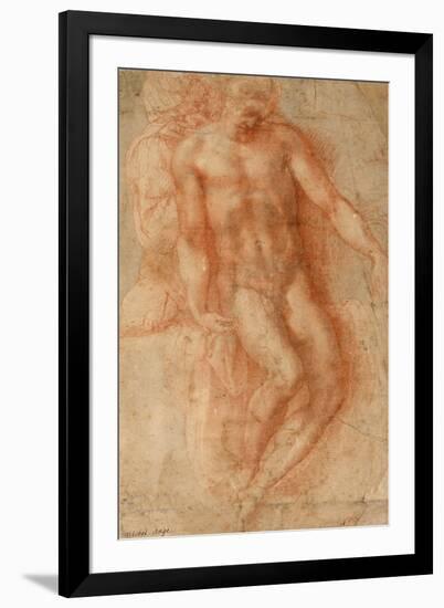 Pieta, c.1530-36-Michelangelo Buonarroti-Framed Giclee Print
