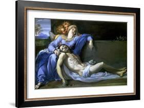 Pieta, c.1603-Annibale Carracci-Framed Giclee Print