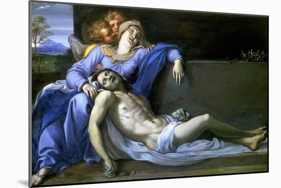 Pieta, c.1603-Annibale Carracci-Mounted Giclee Print