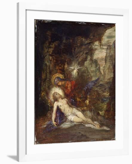 Pietà, C. 1876-Gustave Moreau-Framed Giclee Print