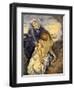 Pieta, C.1890-Vincent van Gogh-Framed Giclee Print