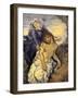 Pieta, C.1890-Vincent van Gogh-Framed Giclee Print