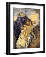 Pieta, C.1890-Vincent van Gogh-Framed Giclee Print