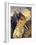 Pieta, C.1890-Vincent van Gogh-Framed Giclee Print