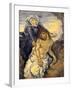 Pieta, C.1890-Vincent van Gogh-Framed Giclee Print