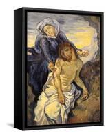 Pieta, C.1890-Vincent van Gogh-Framed Stretched Canvas