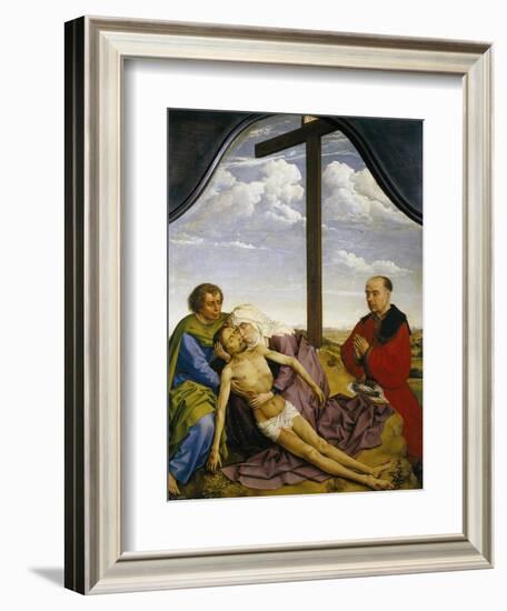 Pietà, Ca. 1450-Roger Van der weyden-Framed Giclee Print