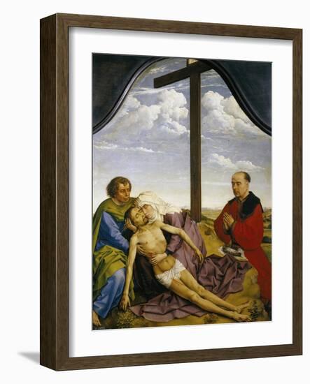 Pietà, Ca. 1450-Roger Van der weyden-Framed Giclee Print