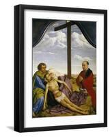 Pietà, Ca. 1450-Roger Van der weyden-Framed Giclee Print