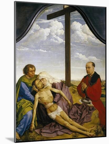 Pietà, Ca. 1450-Roger Van der weyden-Mounted Giclee Print