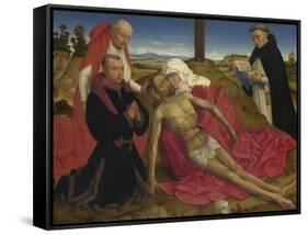 Pietà, Ca 1465-Rogier van der Weyden-Framed Stretched Canvas