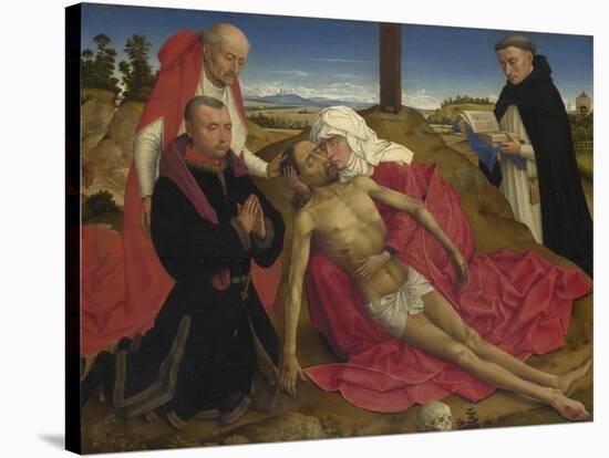 Pietà, Ca 1465-Rogier van der Weyden-Stretched Canvas