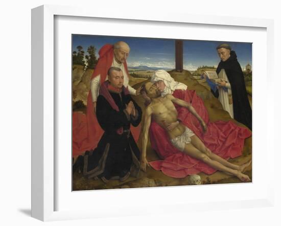 Pietà, Ca 1465-Rogier van der Weyden-Framed Giclee Print