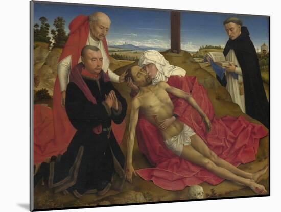 Pietà, Ca 1465-Rogier van der Weyden-Mounted Giclee Print