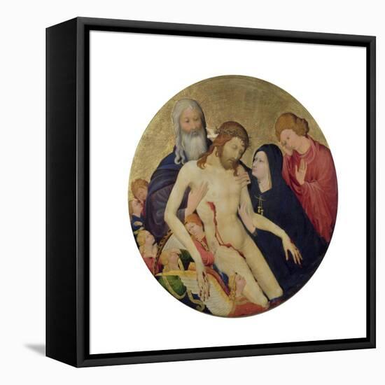 Pieta, circa 1400-Jean Maelwael-Framed Stretched Canvas