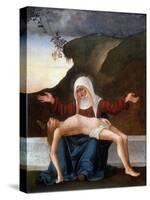Pieta, Early 16th Century-Lodovico Mazzolini-Stretched Canvas