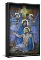 Pieta, Mary and Jesus, Basilica of the Madonna del Sangue, Re, Piedmont-Godong-Framed Photographic Print