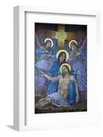 Pieta, Mary and Jesus, Basilica of the Madonna del Sangue, Re, Piedmont-Godong-Framed Photographic Print