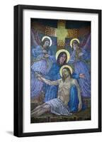 Pieta, Mary and Jesus, Basilica of the Madonna del Sangue, Re, Piedmont-Godong-Framed Photographic Print