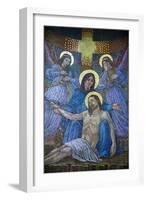 Pieta, Mary and Jesus, Basilica of the Madonna del Sangue, Re, Piedmont-Godong-Framed Photographic Print