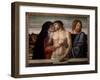 Pieta (Painting, 1465)-Giovanni Bellini-Framed Giclee Print