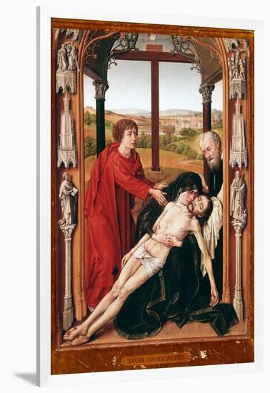 Pieta Painting by Rogier Van Der Weyden (Ca. 1400-1464) 1435-1438 Granada, Royal Chapel Spain-Rogier van der Weyden-Framed Giclee Print