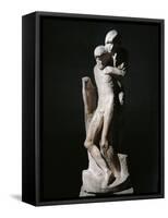Pieta Rondanini-Michelangelo Buonarroti-Framed Stretched Canvas