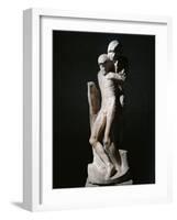 Pieta Rondanini-Michelangelo Buonarroti-Framed Photo