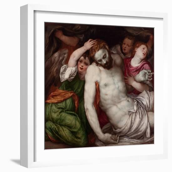 Pietà with Angels-Lambert Sustris-Framed Giclee Print