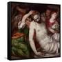Pietà with Angels-Lambert Sustris-Framed Stretched Canvas