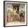 Pieta with Saints John and Mary Magdalene-Pietro Perugino-Framed Giclee Print